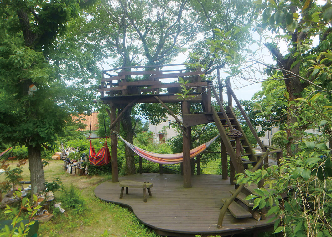 庭カフェ