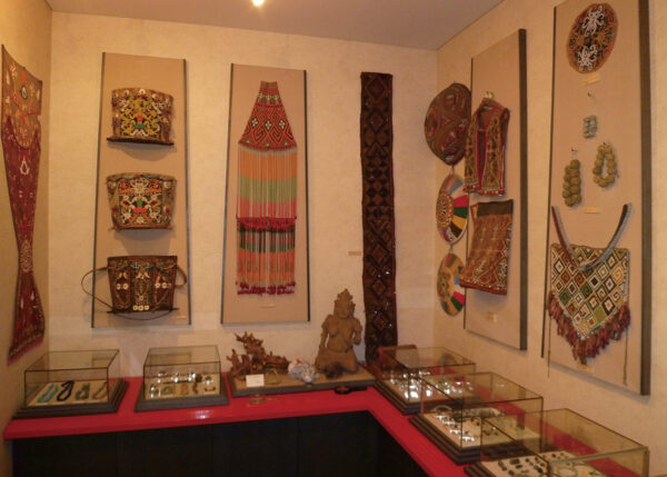 トンボ玉工芸館、展示室