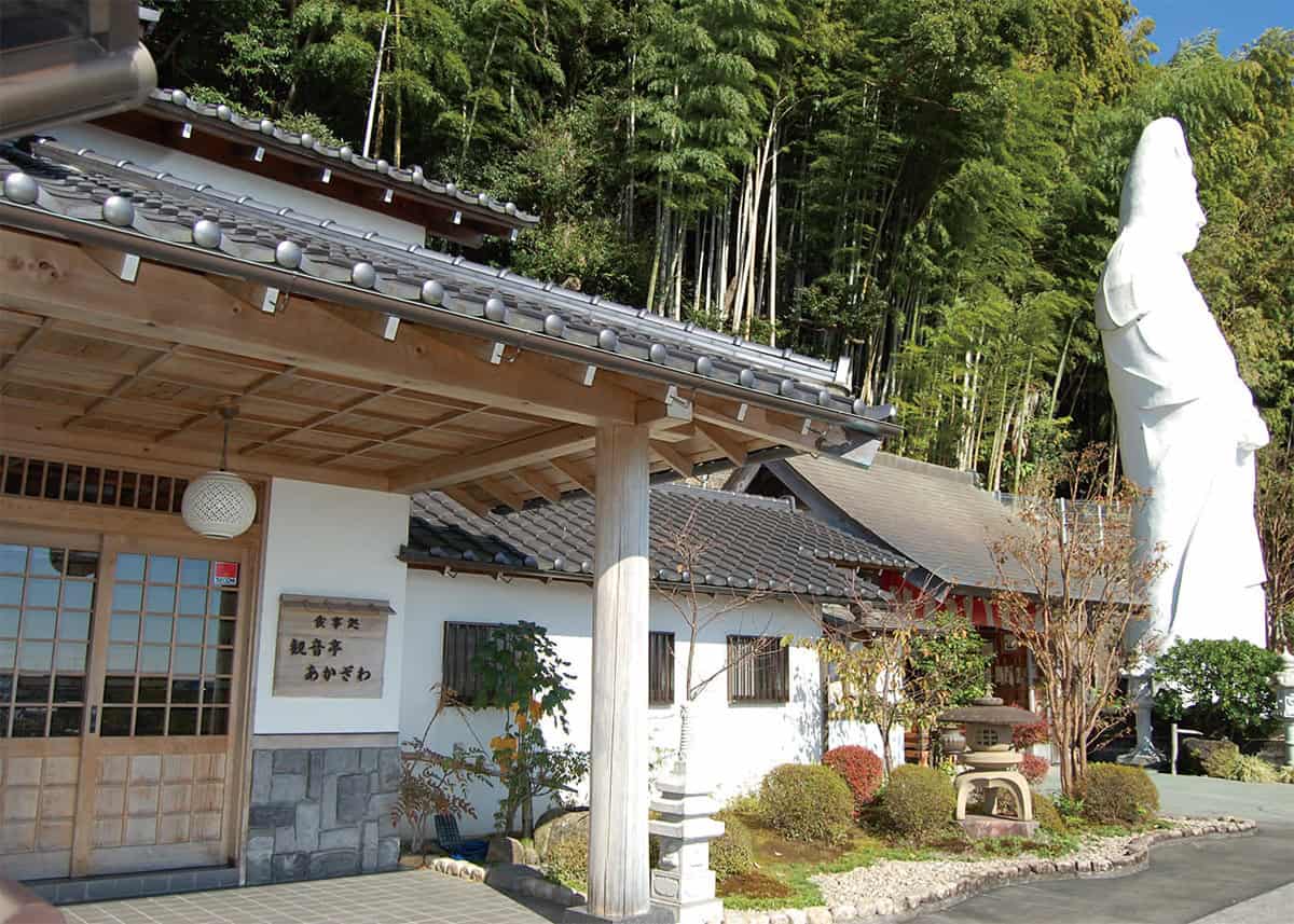 観音亭、入り口